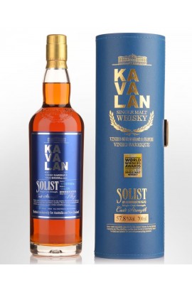 【市面稀有】噶瑪蘭經典獨奏 Vinho 葡萄酒桶單一麥芽威士忌原酒（澳紐限定版）700ML 57.8%